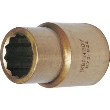 Kennedy-pro - 38MM Spark Resistant Socket 3/4' Sq. Drive Al-Br