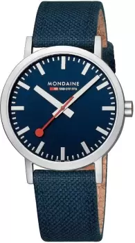 Mondaine Watch Classic Deepest Blue