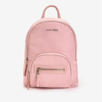 Jack Wills Mini Nylon Backpack - Pink