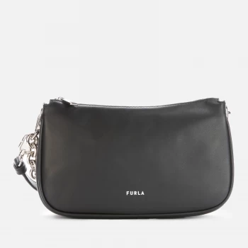 Furla Womens Moon S Shoulder Bag - Black