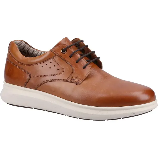 Hush Puppies Mens Brett Leather Lace Up Casual Shoes - UK 9