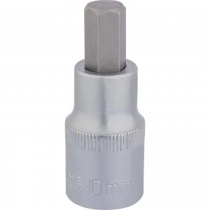 Draper Expert 1/2" Drive Hexagon Socket Bit Metric 1/2" 10mm