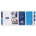 HP 80 Cyan Ink Cartridge 175ml