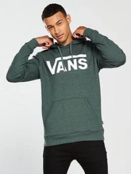 Vans Classic Pullover Hoodie Darkest Spruce Heather Size L Men