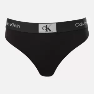 Calvin Klein Modern Stretch-Cotton Thong - S