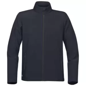 Stormtech Mens Orbiter Soft Shell Jacket (3XL) (Navy/Carbon)