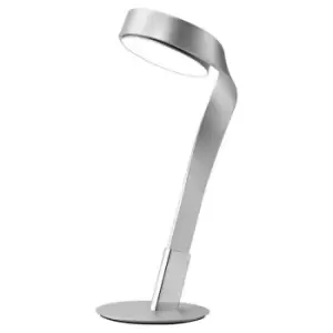 Luminosa Lighting - Table Lamp, 1 x 10W LED, 3000K, 800lm, Silver, Polished Chrome