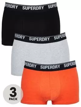 Superdry Trunk Triple Pack - Multi Size M Men