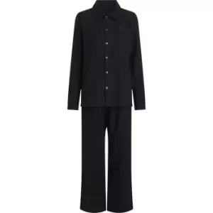 Calvin Klein L/S PANT SET - Black