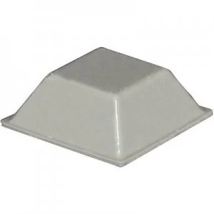 Foot self adhesive square Grey L x W x H 20.5 x 20.5 x 7.5 mm