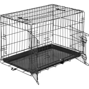 Tectake Dog Crate Collapsible - Medium