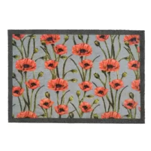 Poppies Doormat