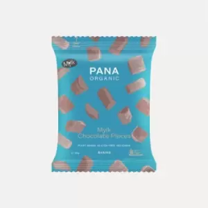 Pana Chocolate Mylk Chocolate Baking Pieces 135g - Vegan, Organic, GF