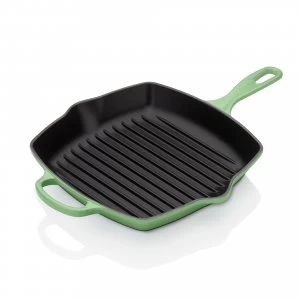 Le Creuset Cast Iron Square Grillit 26cm Rosemary