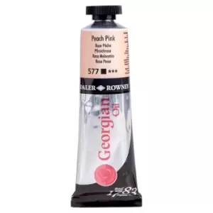 Daler-Rowney 111014577 Georgian Oil 38ml Peach Pink (was Flesh Tint)