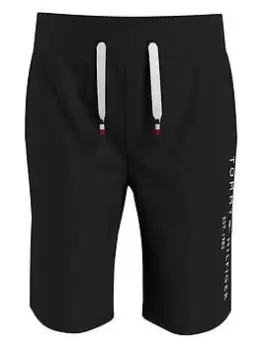 Tommy Hilfiger Boys Essential Sweatshorts - Black, Size 10 Years