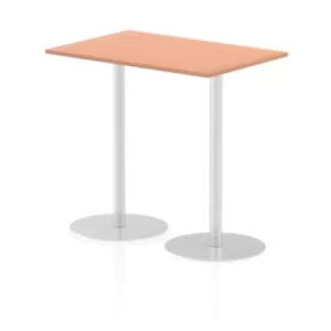 Italia Poseur Table Rectangle 1200/800 Top 1145 High Beech