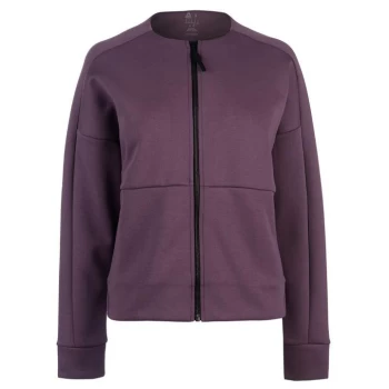 Reebok Full Zip Coverup Jacket Ladies - Purple