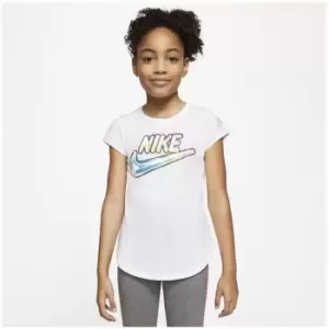 Nike Bubble Futura T Shirt Infant Girls - White