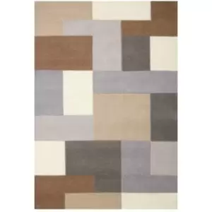 Oriental Weavers Lexus Neutral Rug - 200x285cm, Wool, Geometric - Beige