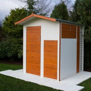 Shire Multi Store 6X6 Apex Dip Treated Tongue & Groove Wooden Shed With Floor