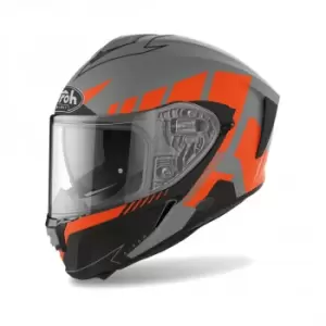 Airoh Spark Rise Grey Red Full Face Helmet L