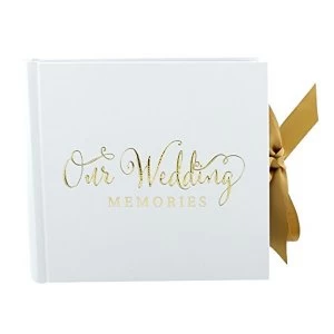 Juliana Always & Forever Gold Foil Photo Album - Our Wedding