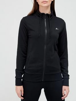 Only Play High Neck Zip Thru Jacket - Black, Size XS, Women