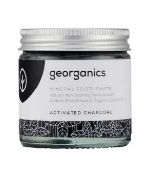 Georganics Mineral Activated Charcoal Toothpaste 60ml