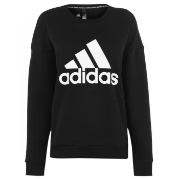 adidas Crew Neck Sweatshirt Ladies - Black