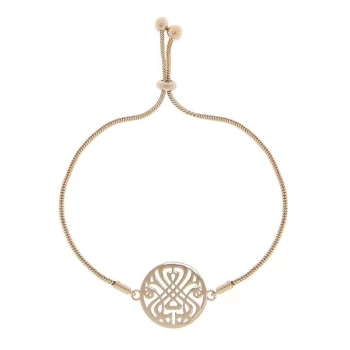 Biba BIBA Logo Disk Bracelet - Gold