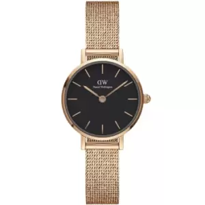 Ladies Rose gold Daniel Wellington Petite Watch