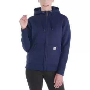 Carhartt Womens 102788 Clarksburg Polycotton Full Zip Hoodie XS - Bust 33' (84cm)