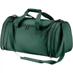 Sports Holdall Duffle Bag - 32 Litres (Pack of 2) (One Size) (Bottle Green) - Quadra