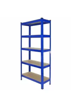 T-Rax Heavy Duty Shelving Units, Blue, 75cm W, 30cm D