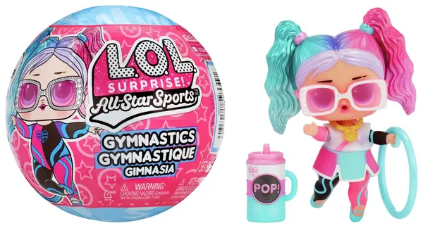 L.O.L. Surprise All Star Sports Gymnastics Doll - 3inch/9cm