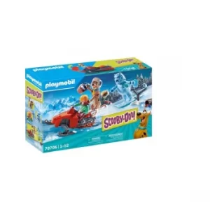 Playmobil Scooby Doo Adventure with Snow Ghost Playset