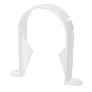 Polypipe Round Downpipe Bracket - 68mm - White