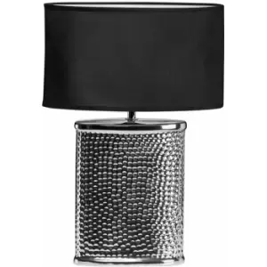 Premier Housewares Regents Park Hammered Table Lamp