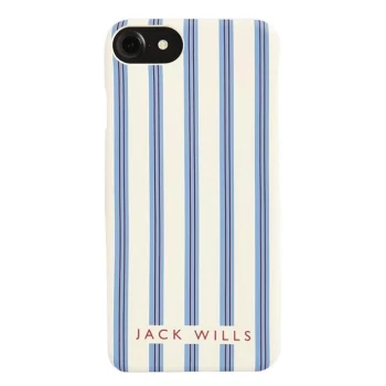 Jack Wills Flint Stripe iPhone 6/6S/7/8 Case - Blue