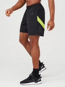 Adidas Own The Run Shorts - Black