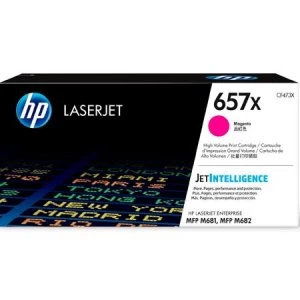 HP 657X Magenta Laser Toner Ink Cartridge