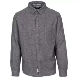 Trespass Mens Buddworthwas Shirt (M) (Dark Grey Marl)