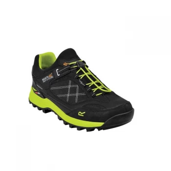 Regatta Samaris Pro Low Waterproof & Breathable Shoes - Black/LimPun