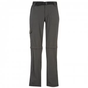 Karrimor Aspen Zip Off Trousers Ladies - Charcoal