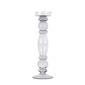 Ord Candlestick 38cm Grey