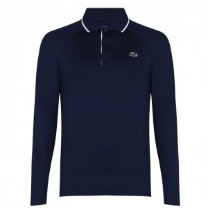 Lacoste Long Sleeve Golf Polo Shirt - Navy 525