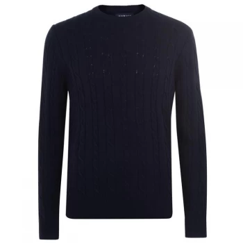 Howick Andover Crew Neck Jumper - Navy