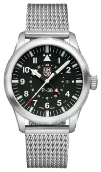 Luminox XA.9522 P-38 Lightning 9520 Series 42mm Steel Mesh Watch