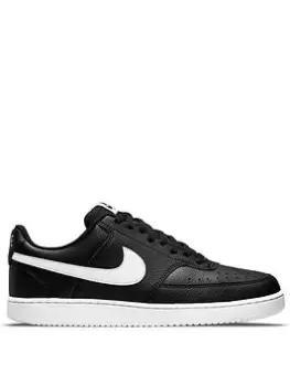 Nike Court Vision Low - Black/White, Size 11, Men